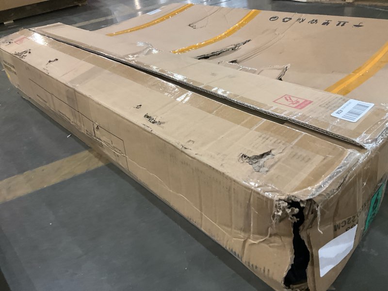 Condition photo showing Good Condition for pipe and drape backdrop stand, 20x10ft heavy duty adjustable background frame with metal base, back drop holder for parties photography wedding photoshoot decoration 10x20ft silver