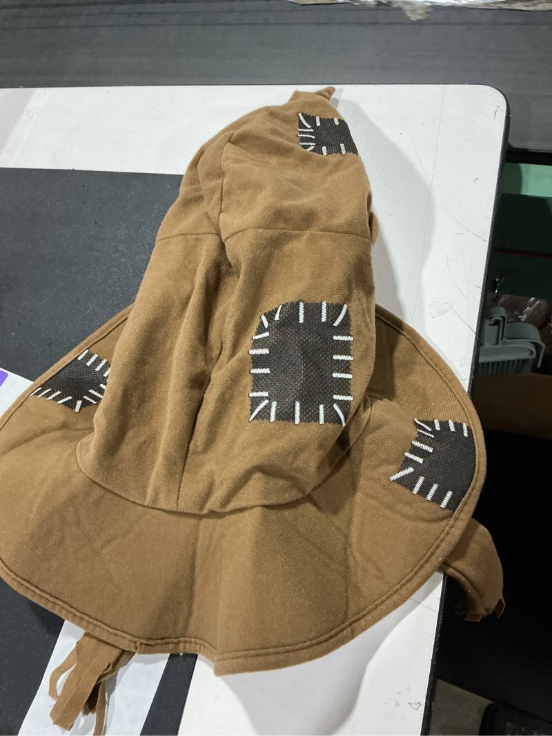Condition photo showing Good Condition for harry potter sorting hat for kids, official harry potter costume accessory, childrens size brown