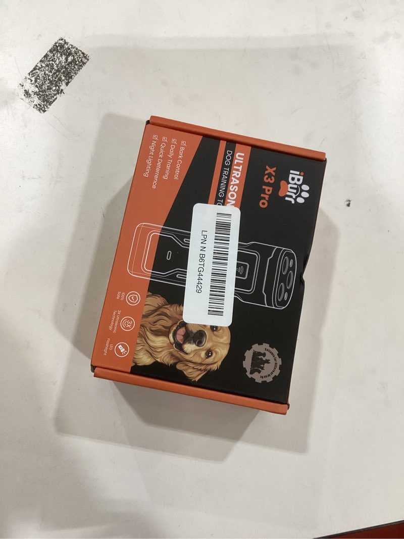 Condition photo showing Good Condition for Dog Bark Deterrent Devices, 6 Modes 3X Ultrasonic Anti Barking Device for Dogs, 33 FT Range Barks No More Indoors Neighbor Outdoors with Flashlight,Dog Training Device Orange