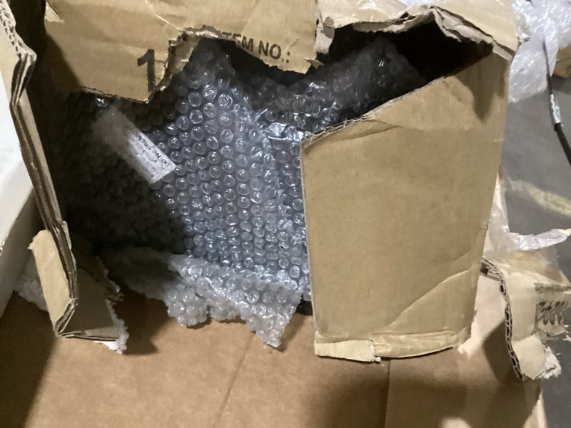 Condition photo showing As Is for Factory Direct Partners REPLACEMENT Standard Swivel Glide Table Legs for FDP Activity Tables, Adjustable Height 19-30 inches, Includes Legs and Hardware ONLY (4-Pack) - Black, 11024-BK