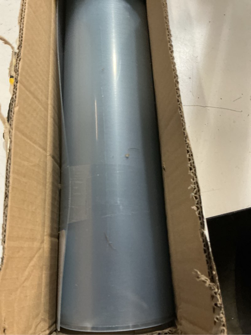 Condition photo showing Good Condition for 48 x 96 inch extra large thin 1/25 inch pvc plexiglass sheets roll, transparent clear flexible plastic sheet for craft, picture frames, sign blank, diy display project, protective barriers