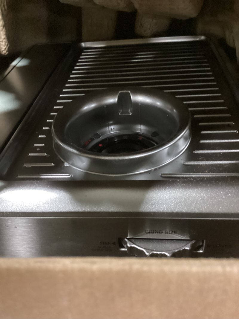 Condition photo showing As Is for Breville Stainless Steel Barista Express Espresso Machine