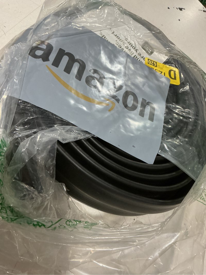 Condition photo showing New/Like New for 16.5 ft garage door bottom seal rubber 0.19" p bulb bottom garage weather stripping for single channel, flexible weatherproof replacement strip seal fits 16.5ft wide, black 16.5 feet black-0.19" small p bulb