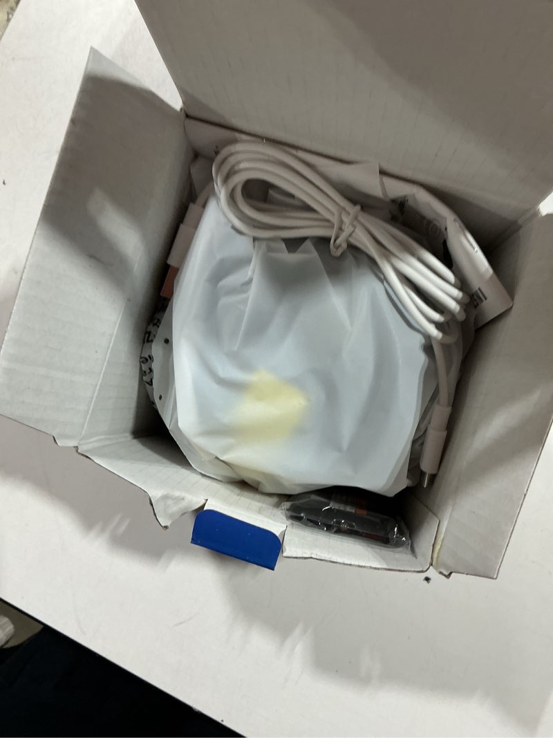 Condition photo showing New/Like New for coolnight boy room decor, 93 lighting+3 films toddler room decor, remote+dimmable+360° slient nightlight for baby nursery, starry night light up toys, moon projector (white)