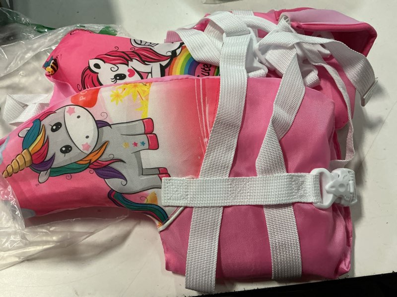 Condition photo showing Good Condition for Toddler Swim Vest, Kids Pool Float Jackets Baby Swim Float for Kids 20-70 lbs, Floaties Vest Swimming Aid for 1-7 Years Old Boys Girls