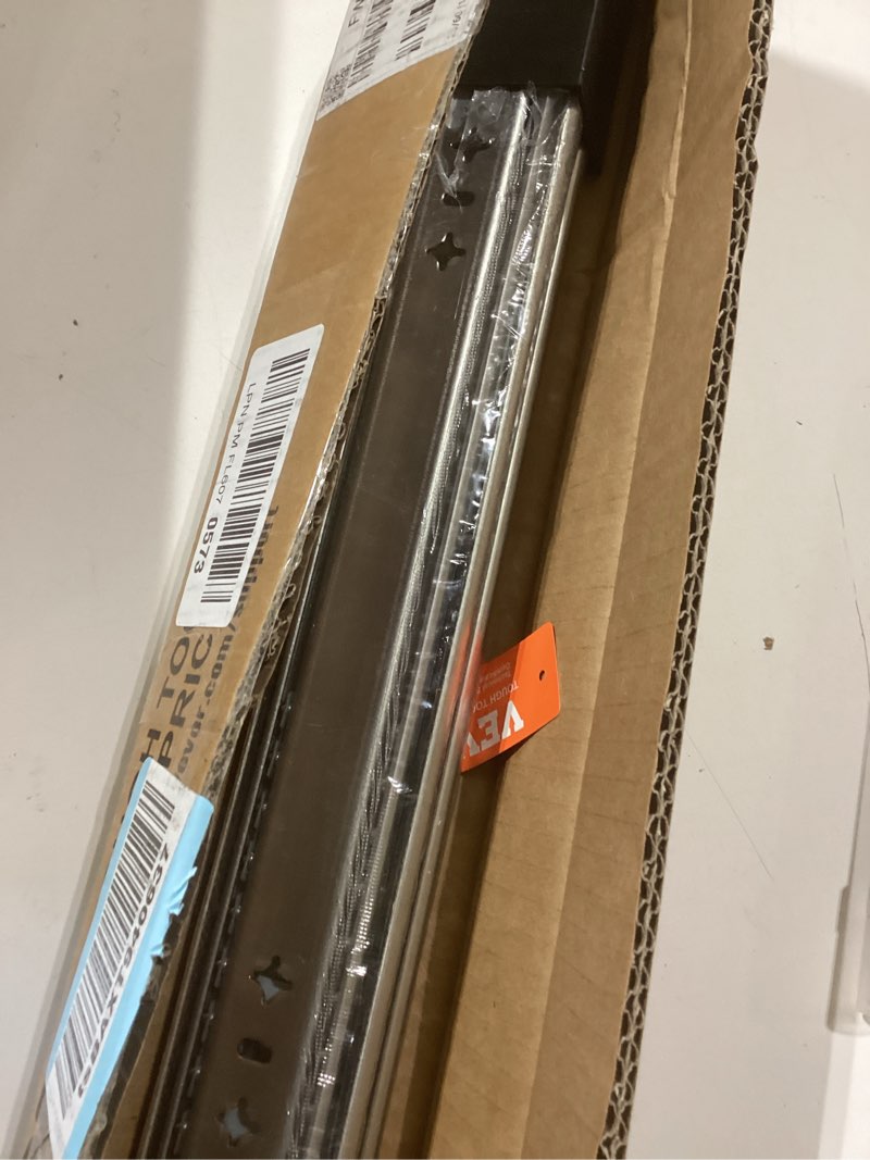 Condition photo showing New/Like New for VEVOR Heavy Duty Drawer Slides 24inch, 1 Pair Locking Drawer Slides 250lbs Load Capacity, Side Mount Ball Bearing, 3-Fold Full Extension New 24inch