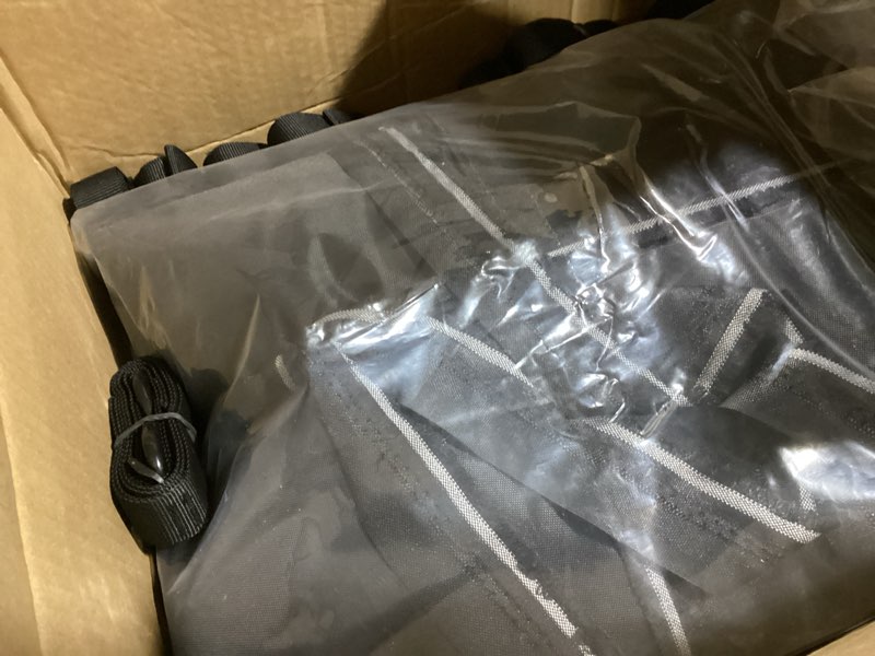 Condition photo showing Good Condition for 1200D Wake Tower Boat Cover with Adjustable Metal Buckles,Heavy Duty Waterproof, Fits 23-25ft V-Hull Ski/Wakeboard Boats,Black Black Fits: 23-25FT