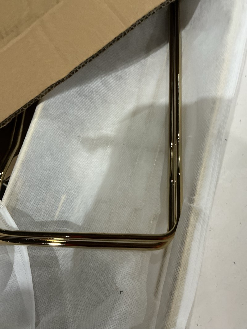 Condition photo showing Good Condition for stainless steel bathtub caddy tray, expandable bathtub holder table, adjustable bathroom tray, bath organizer tub shelf,gold,26.8~35.4in 35.4" x 6.7" x 2" gold