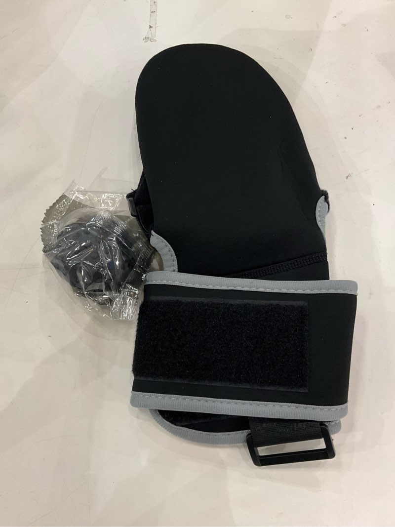 Condition photo showing New/Like New for Plantar Fasciitis Night Splint Socks with Massage Ball for Tendonitis, Achilles, Foot Drop, Heel Pain Foot Splint, Adjustable Plantar Fasciitis Brace for women & men, Recover While You Rest and Sleep Medium Black 1