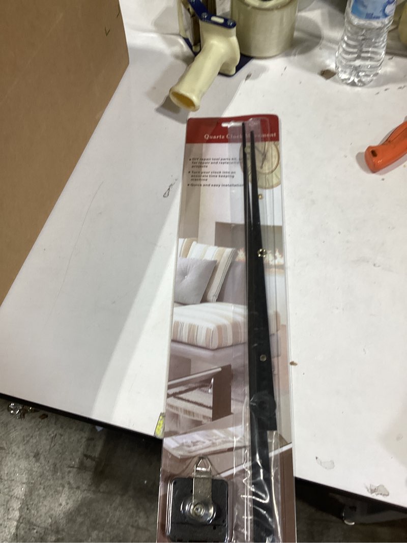 Condition photo showing New/Like New for Hicarer High Torque Clock Movement Mechanism Wall Clock Mechanisms Kit Replacement for Wall Clocks Repair Tools with 17.8 Inch Long Clocks Hands(Black)