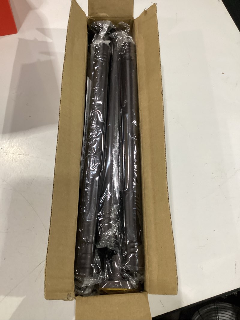 Condition photo showing New/Like New for bronze shower curtain rod tension 30 to 80 inch,1 inch diameter adjustable tension curtain rod no drilling,shower rods for bathroom,no rust bronze 30" to 80"