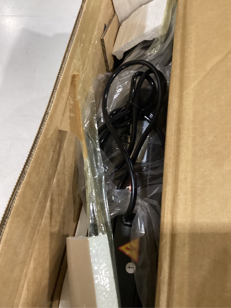 Condition photo showing As Is for not tested walking pad treadmill with handle bar and incline, 0.6-7.6mph electric under desk treadmill for home small, 350lbs mini small treadmills with handles, 3.0hp portable treadmills for home exercising
