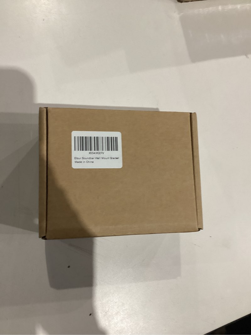 Condition photo showing New/Like New for Soundbar Wall Mount Bracket Depth Adjustable 3.3”-6.5” Hold Up to 38lbs Quick Install for Samsung, Sony, Bose, Vizio, LG, JBL and More Soundbar Shelf Under TV 1 pair