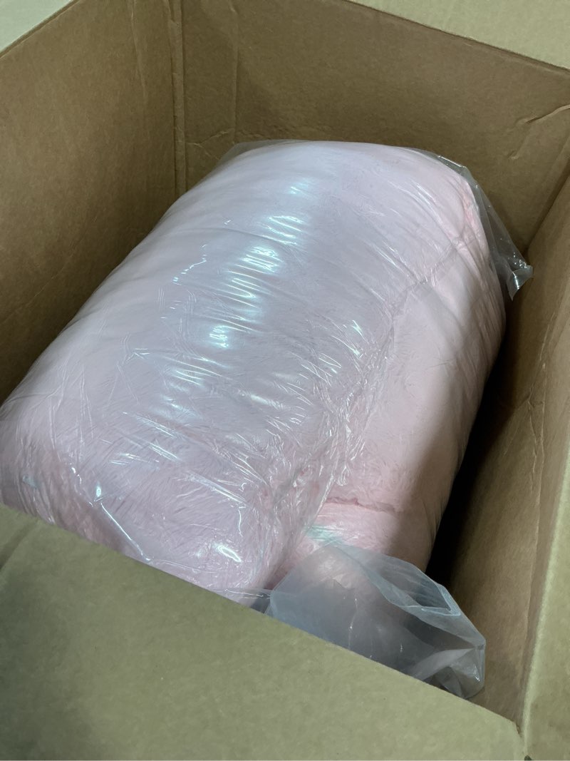 Condition photo showing New/Like New for 3 in 1 kids bean bag chair bed, kids fluffy stuffed floor pillow for gaming and reading, ultra soft faux fur fabric bean bag chairs to lounger for playroom, living room, bedroom, pink