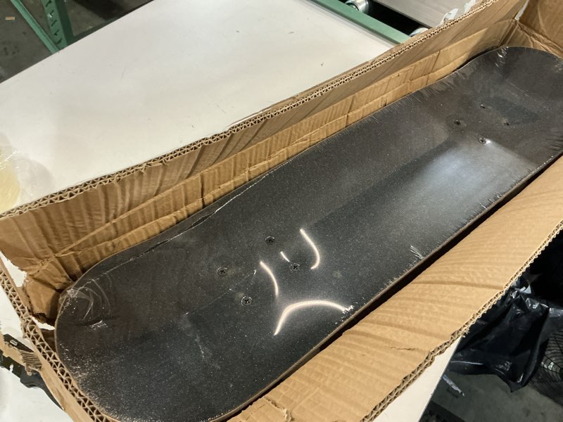 Condition photo showing New/Like New for skateboard for beginners, standard complete skateboard 31 inch double kick concave deck with 7 layer maple wood, smooth wheels & bearings green