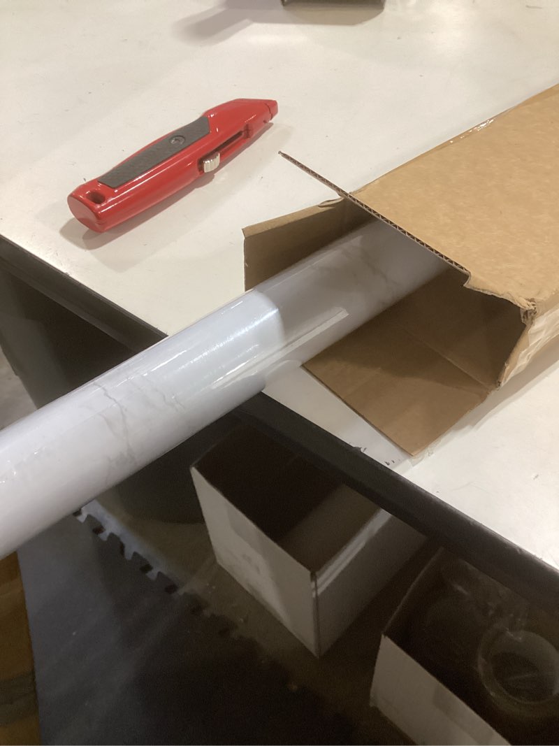 Condition photo showing Good Condition for practicalws marble wallpaper granite white and grey paper roll 23.6" x 118" kitchen countertop cabinet furniture is renovated thick pvc easy to remove without leaving glue upgrade 23.6" x 118" gray/white