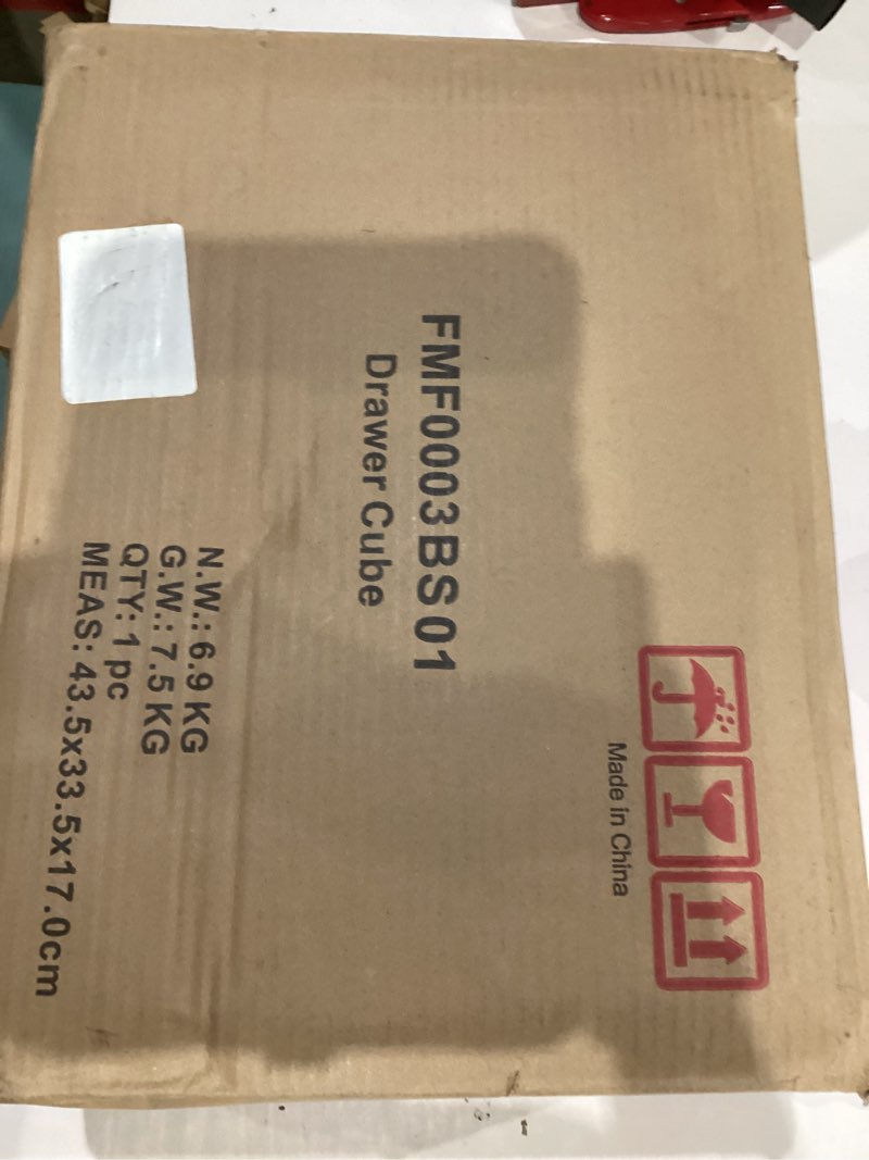 Condition photo showing New/Like New for FUSUNBAO Magic DIY Cube Storage Organizer Stackable Cubes for Home Books Clothes Toy-Modular Cubby Storage System-Office Cubical-Bookcase Closet (Pure White-Washed, Door Cube) Pure White-washed Door Cube