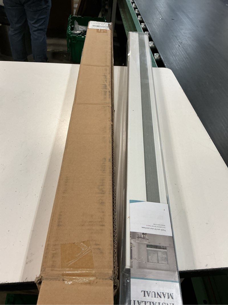 Condition photo showing New/Like New for myshade blackout cordless cellular shades honeycomb shades for indoor windows room darkening grey blinds for home office pull down window shades easy to install 40 inch wide, h72 shades
