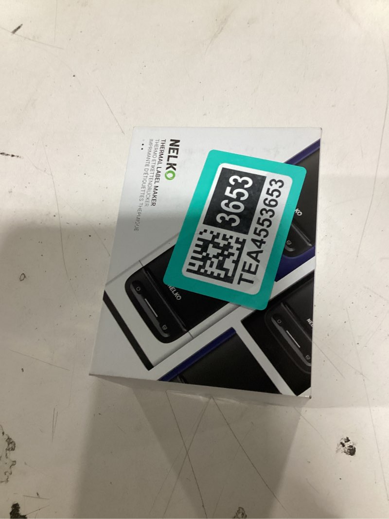 Condition photo showing New/Like New for Nelko Label Maker Machine with Tape, P21 Bluetooth Label Printer, Wireless Mini Label Makers with Multiple Templates for School Office Home, White