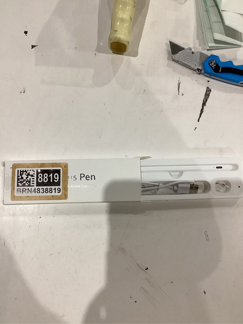 Condition photo showing Good Condition for Stylus Pen for iPad 6th-11th Generation-2X Fast Charge Active Pencil Compatible with 2018-2025 Apple iPad Pro 11"/12.9"/M4, iPad Air 3/4/5/M2/M3,iPad mini 5/6 Gen-White