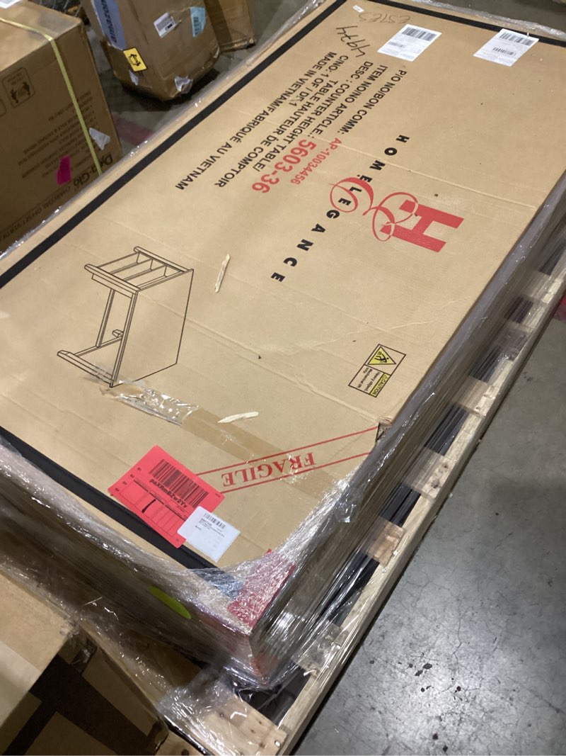 Condition photo showing New/Like New for Lexicon Mayten Counter Height Dining Table, Wire-Brushed Gray Wire-brushed Gray Counter Height Table