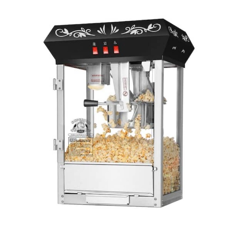 Countertop Movie Night Popcorn Popper Machine-Makes Approx. 3 Gallons Per Batch- by Superior Popcorn