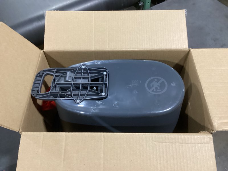 Condition photo showing Good Condition for o-cedar easywring microfiber spin mop & bucket floor cleaning system + 2 extra refills, red/gray spin mop & bucket with 2 extra refills