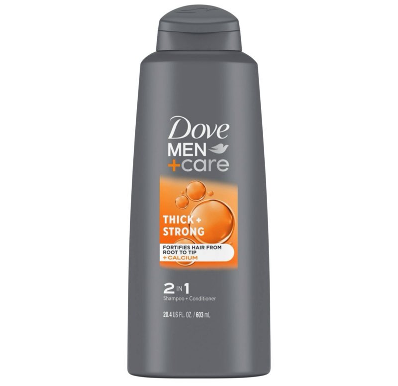 Dove Men+Care Thick and Strong Thickening 2-in-1 Shampoo and Conditioner  20.4 fl oz (pack of 4)
