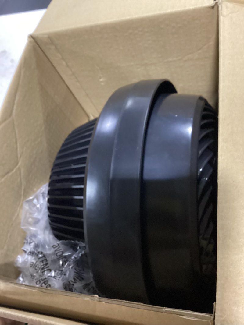 Condition photo showing Good Condition for vornado 62 whole room air circulator fan with 3 speeds, black
