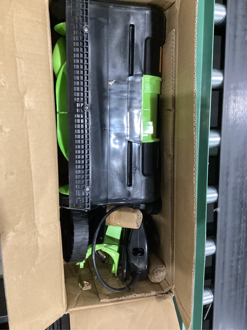 Condition photo showing Good Condition for earthwise 16  wide snow shovel  corded electric snow thrower shovel - 430 lbs/minute  sn70016