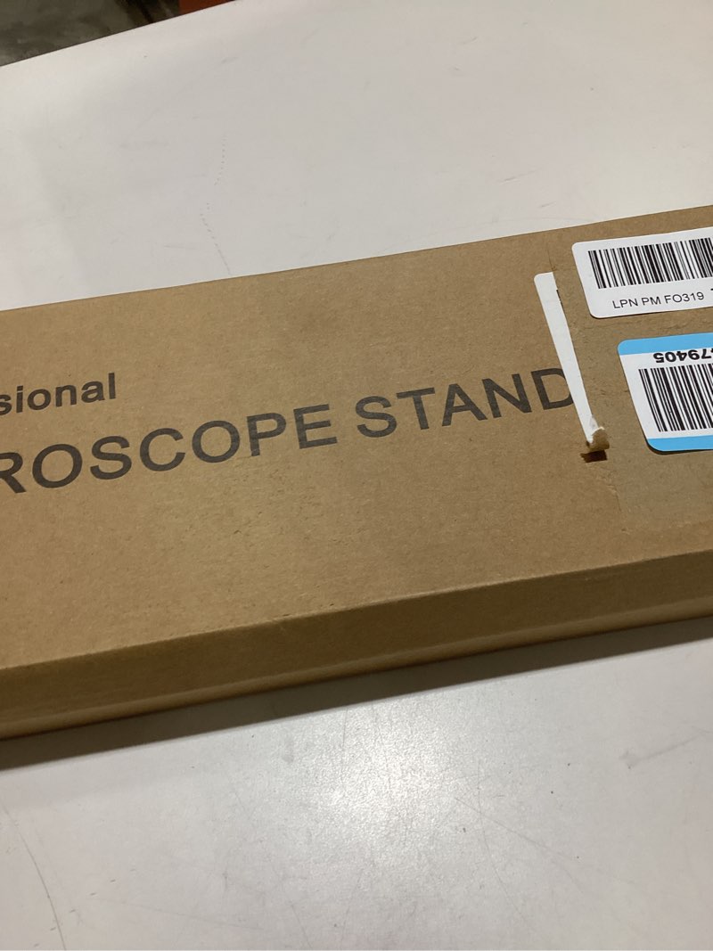 Condition photo showing New/Like New for Hayve Microscope Arm Stand?Adjustable Metal Bracket with Clamp and Grommet Base?Coin Microscope Mount ?Compatible with Model DM4 DM9 MS2 MS1 MS3& Most 4.3'',7'' Digital Microscopes (1.65?for MS1,MS3)