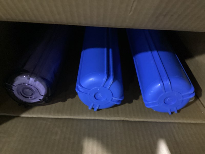 Condition photo showing Good Condition for iSpring Heavy Metals Whole House Water Filter System, Reduces Lead, Chloramine, PFAS, Chlorine, Sediments, 3-Stage Whole House Water Filtration System, 3/4" Inlet/Outlet, Model: WCB32C-KS System PFAS and Heavy Metals Removal