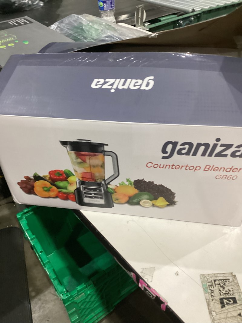 ganiza professional smoothie blender, blenders for smoothies with 1800 peak watts & 8 auto programs 
