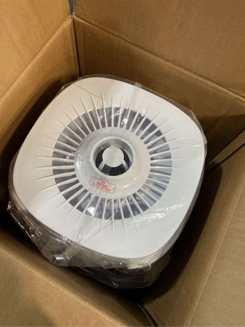 Condition photo showing Good Condition for FOHERE Humidifier Large Room 4.8Gal/18L, Quiet Whole House Humidifier for Home Plants Office Commercial 1500 sq.ft, Top Fill Ultrasonic Cool Mist Humidifiers with 4 Mist Mode, 5 Speeds, Remote, White
