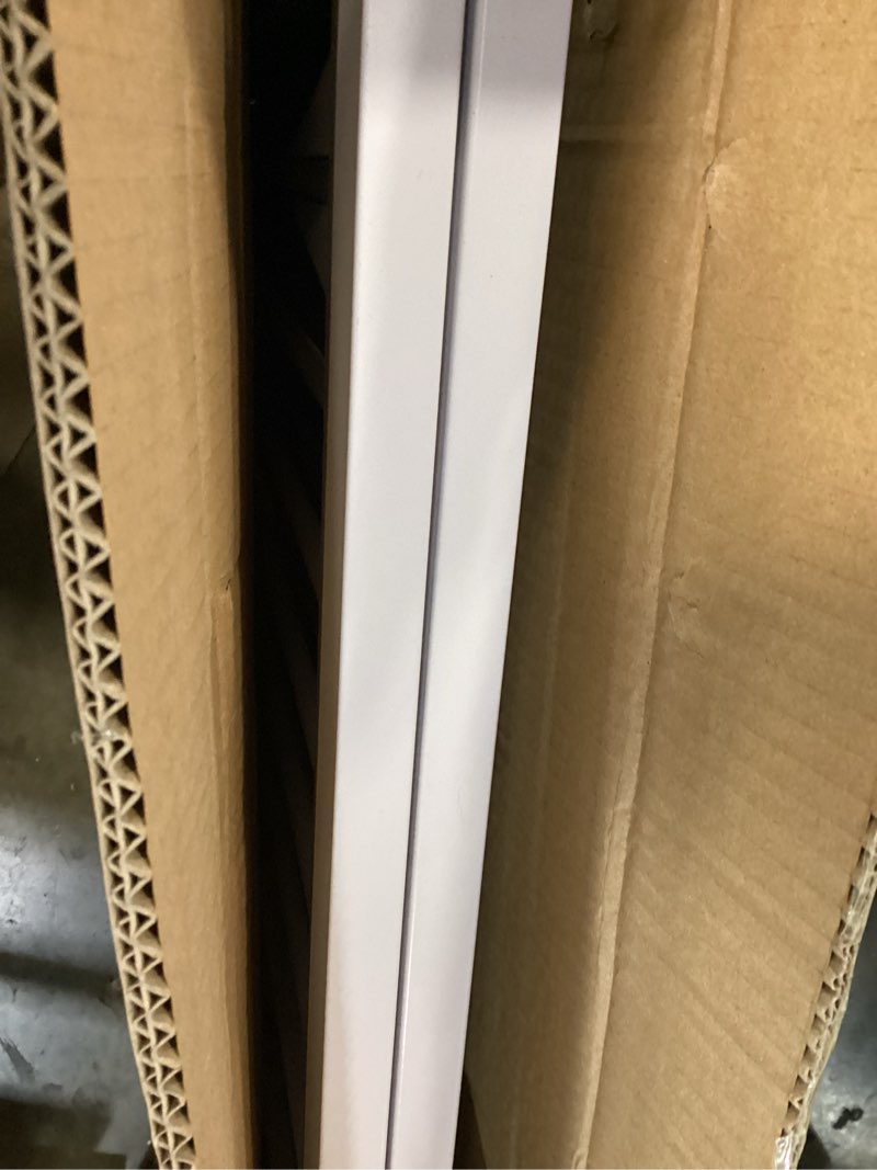 Condition photo showing Good Condition for Extra Wide Baby Gate with Door 57.5-66 Inch Pressure Mounted, Auto Close Child Baby Gates for Doorways No Drill, Walk Through Dog Gate Indoor for The House, White