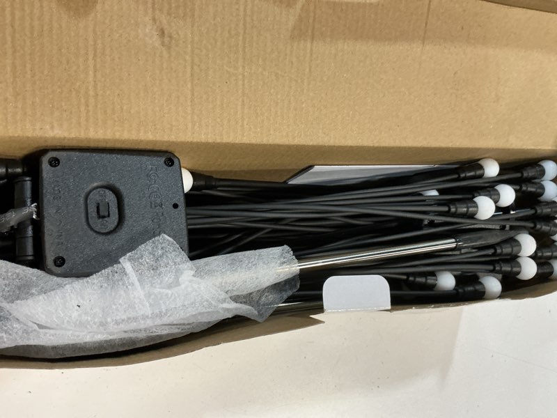 Condition photo showing Good Condition for solar lights outdoor(8-pack, 64 leds), asmad solar garden lights, outdoor decorations, firefly light for patio decor, big bulb, unique gifts for women, gifts for grandma 8 pack-64 leds