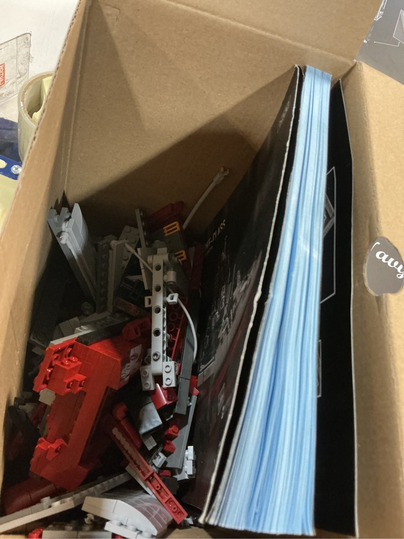 Condition photo showing As Is for MISINI M7021 Arleigh Burke-Class Destroyer 1:200 Building Blocks Set, 3601 Pieces MOC USN Warship Model, Excellent Battleship Building Toy Gift and Collection for Military Enthusiast and Adult