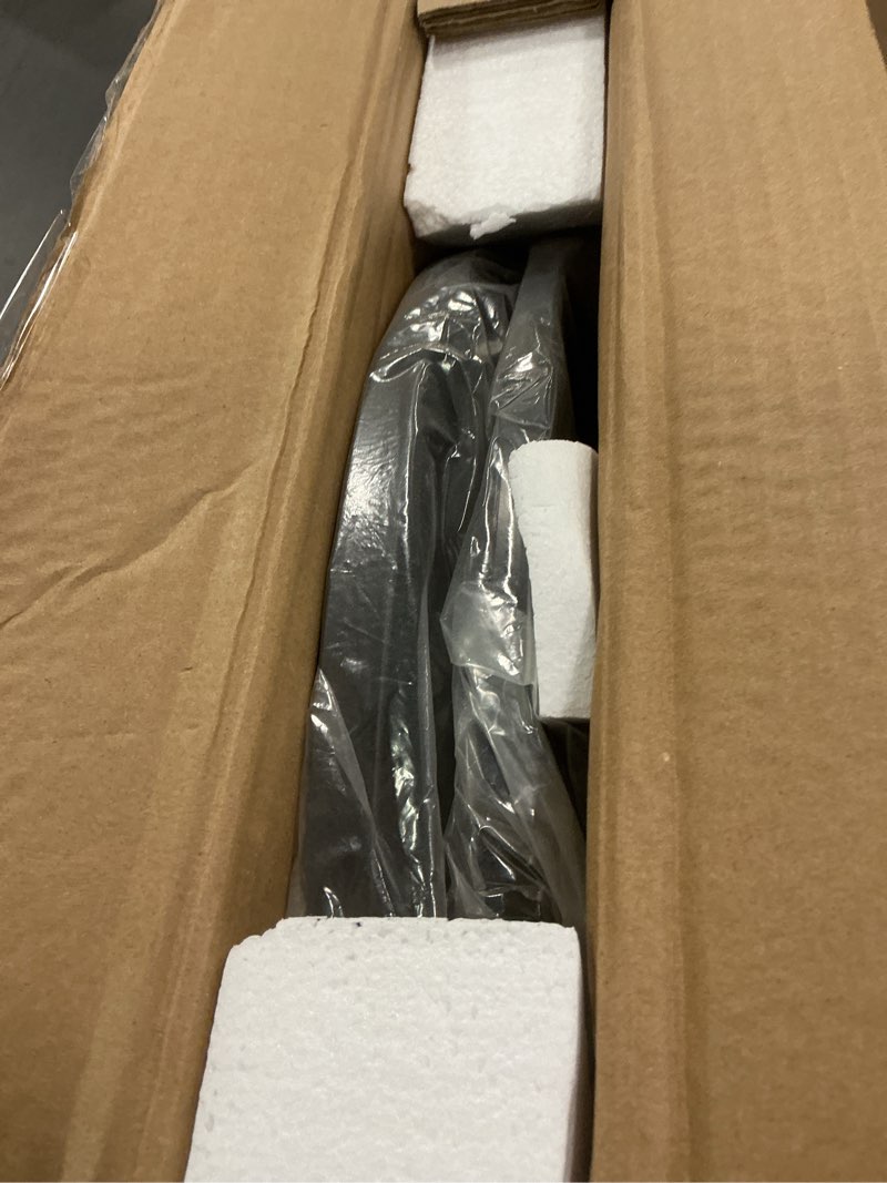 Condition photo showing Good Condition for Yusong Round End Table, 20" Accent Small Side Table Suitable for Hiding Trash Can, Nightstand Modern Bedside Table for Living Room Bedroom Office Small Spaces, Black Black 20"