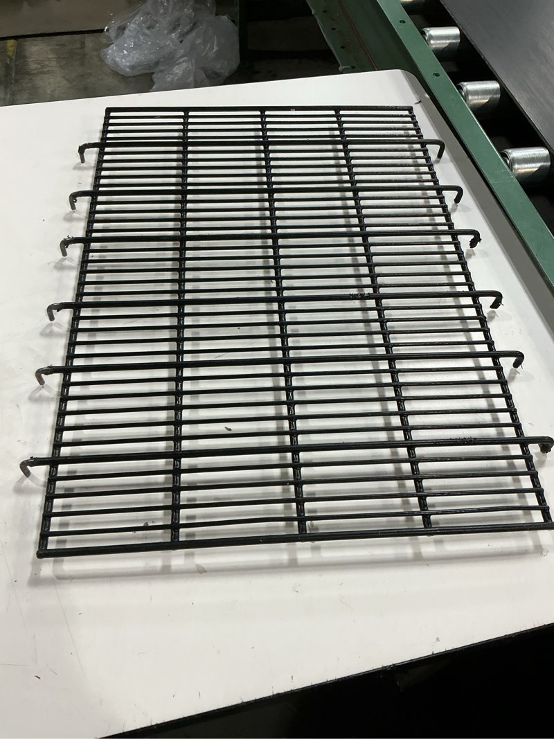 Condition photo showing Good Condition for MidWest Homes for Pets Floor Grid for Dog Crate; Elevated Floor Grid; Fits Models 1324TD, 1524, 1524DD, 424, 424DD, 1924, 1924DD, 1624 Curved Slide Bolt Latch, 1624DD Curved Slide Bolt Latch Blacks & Grays 22.6\"L x 17.7\"W x 1.1\"H