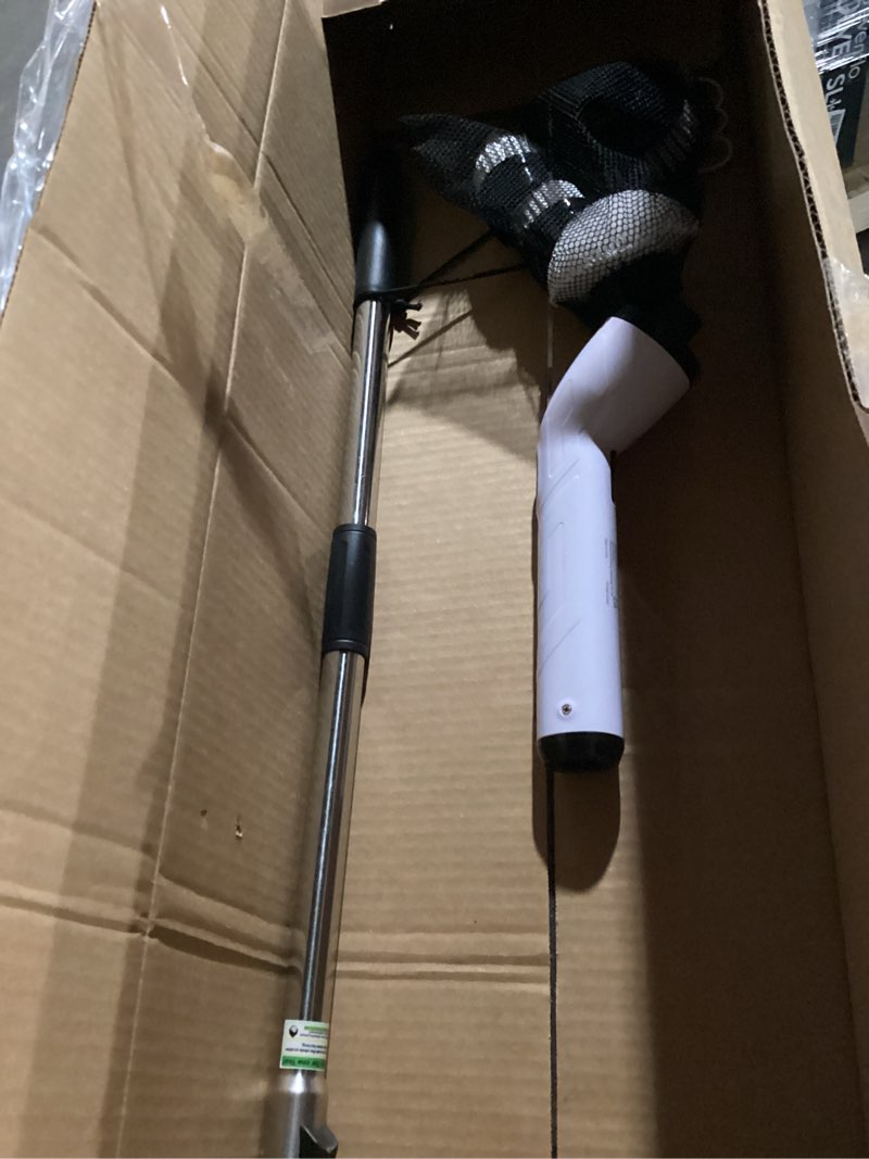 Condition photo showing Good Condition for TUYU Electric Spin Scrubber, Full-Body IPX7 Waterproof Bathroom Scrubber with Power LCD Display, Adjustable Extension Handle, Cordless Shower Cleaner Brush for Bathtub Kitchen Wall Cleaning Black