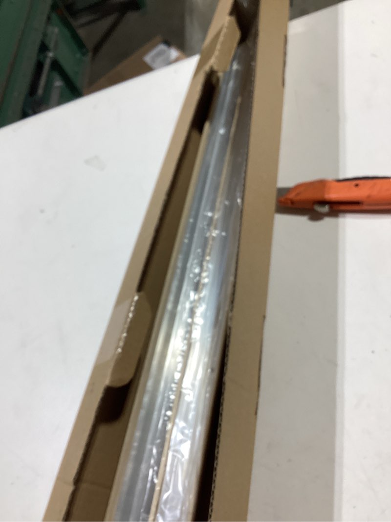 Condition photo showing Good Condition for Canvas Floating Frame for 30x40 Abstract Art, 1.5" Deep DIY Metal Floater Frames for Home Office Art Show Exhibition, Modern Wall Decor for Hallway Entryway, No Glass & Back (Natural) 30x40" Natural wood-grain