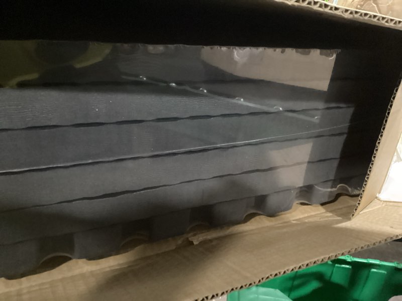 Condition photo showing Good Condition for Puzzle Exercise Mat 1.25 in, EVA Interlocking Foam Floor Tiles for Home Gym, Mat for Home Workout Equipment, Floor Padding for Kids, Black, 24 in x 24 in x 1.25 in, 24 Sq Ft - 6 Tiles 2ft x 2ft x 1.25in