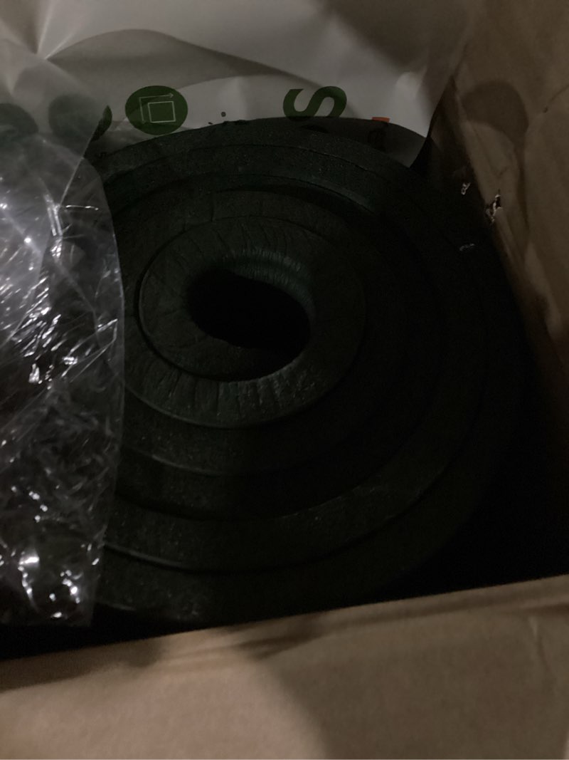 Condition photo showing New/Like New for retrospec solana yoga mat thick 1/2in non-slip workout mat with nylon strap - 72x24in exercise mat for pilates, stretching & fitness - bpa free, easy clean wild spruce 1/2 inch