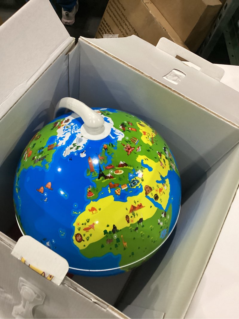Condition photo showing As Is for GLOBE ONLY PlayShifu Globe for Children – Orboot Earth: Interactive Kids Globe with 1000+ Facts on Animals, Places & Monuments | Tech-Powered Learning Toy & STEM Gift for Kids Ages 4–10