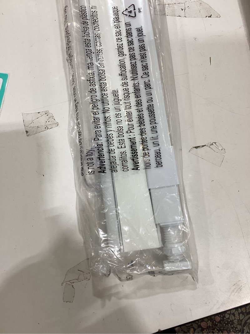 Condition photo showing New/Like New for LazBlinds Cordless Cellular Shades, No Tools No Drill Light Filtering Honeycomb Shades Pleated Blinds for Windows, 27'' W x 64'' H, White Light Filtering-white 27'' W x 64'' H