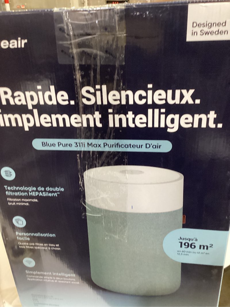 Condition photo showing Good Condition for blue pure 311i max air purifier