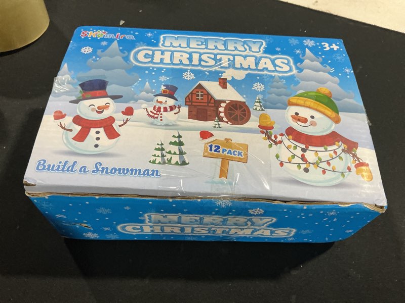 Condition photo showing Good Condition for Shemira DIY Snowman Kit, Christmas Crafts for Kids, Modeling Air Dry Clay Craft Kits for Kids, DIY C