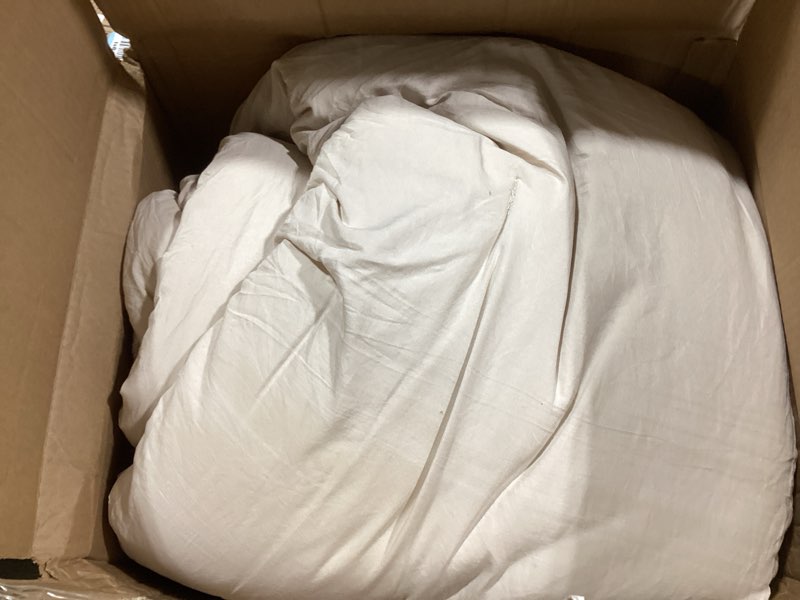 Condition photo showing Good Condition for Bedsure Queen Size Comforter Set Beige, Boho Tufted Bed Set, Checkered Farmhouse Shabby Chic Bedding, 3 Pieces, 1 Plaid Geometric Comforter and 2 Pillow Shams Queen 01 - Beige - Tufted Checkboard