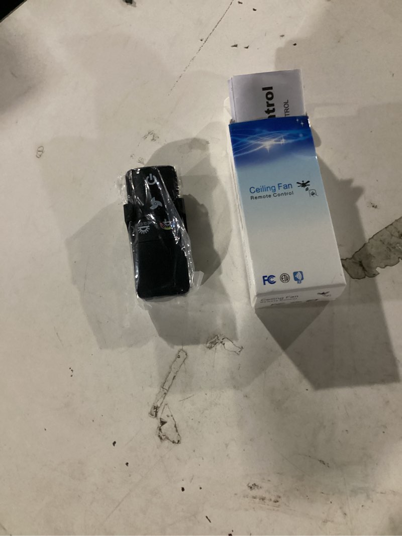 Condition photo showing New/Like New for TX028C-S Ceiling Fan Remote Control Replacement for Hampton Bay Home Decorators Collection, 3-Speed Light Dimmer and Color-Changing, 4 Dip Switches Replacement for A25-TX028C-S (Remote Only)