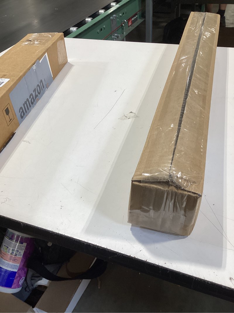 Condition photo showing New/Like New for lazblinds cordless roman shades for windows, light filtering thermal insulated window blinds, lightweight fabric blinds for indoor windows, 27" w x 60" h, white light filtering - white 27" w x 60" h